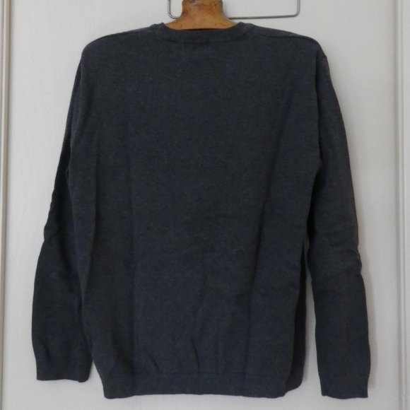 SHADES OF GREY HARLEQUIN CREWNECK SWEATER - Medium - Picture 3 of 4